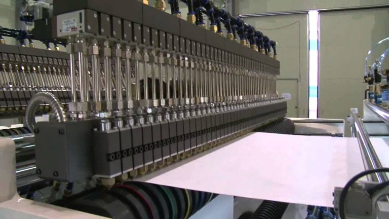 HEPA pleating machine